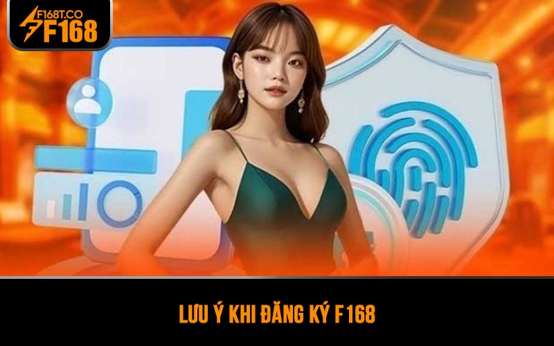 Lưu ý khi đăng ký F168