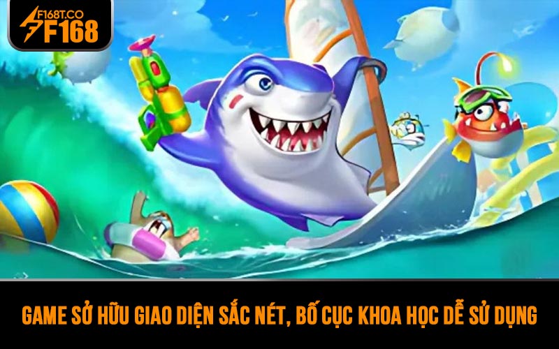 Game sở hữu giao diện sắc nét, bố cục khoa học dễ sử dụng với mọi người chơi